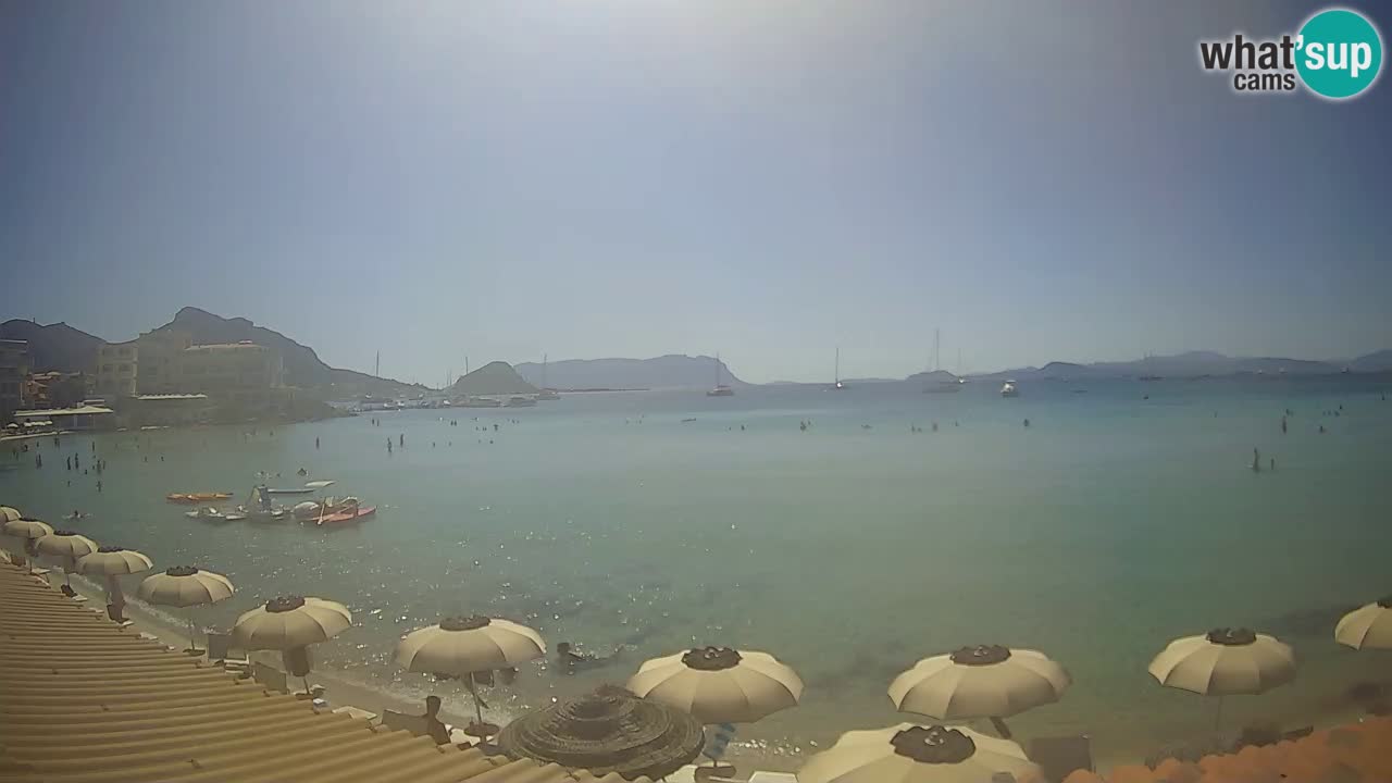 Webcam Terza Spiaggia Golfo Aranci – Liveblick auf den Strand