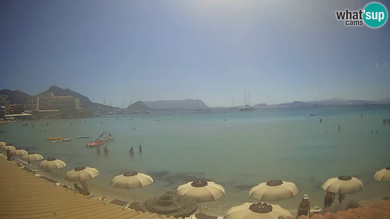 Webcam Terza Spiaggia Golfo Aranci – Vue en direct de la plage
