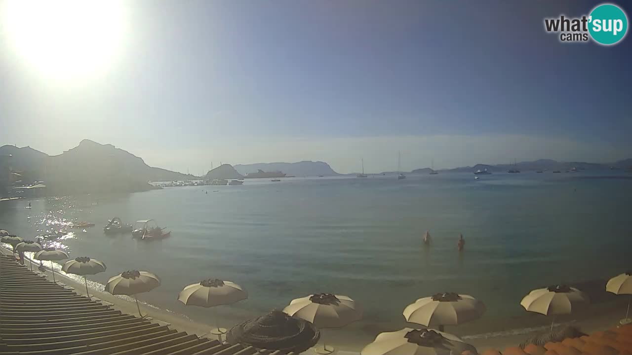 Webcam Terza Spiaggia Golfo Aranci – Vue en direct de la plage