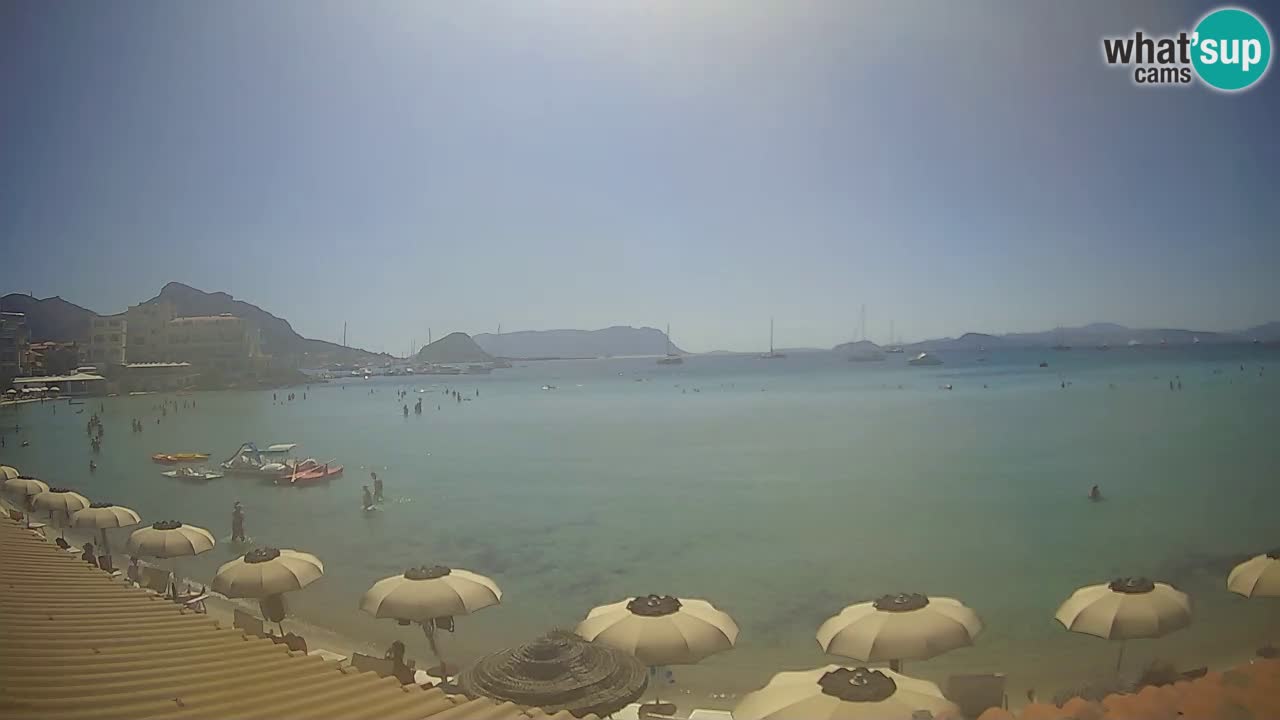 Webcam Terza Spiaggia Golfo Aranci – Vista en directo de la playa