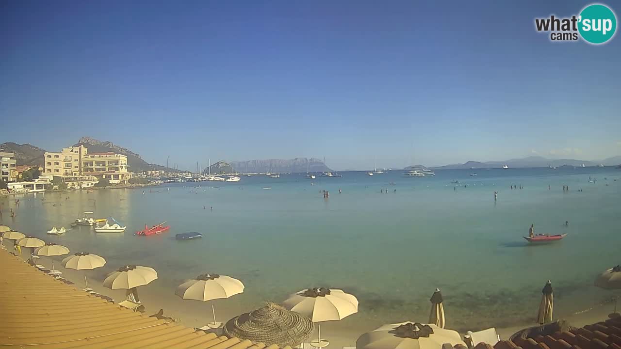 Webcam Terza Spiaggia Golfo Aranci – Liveblick auf den Strand