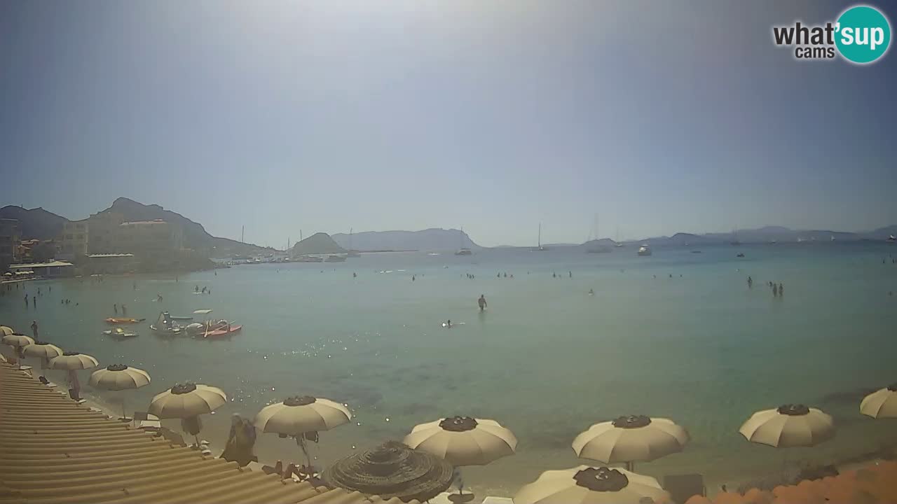 Webcam Terza Spiaggia Golfo Aranci – Vista en directo de la playa