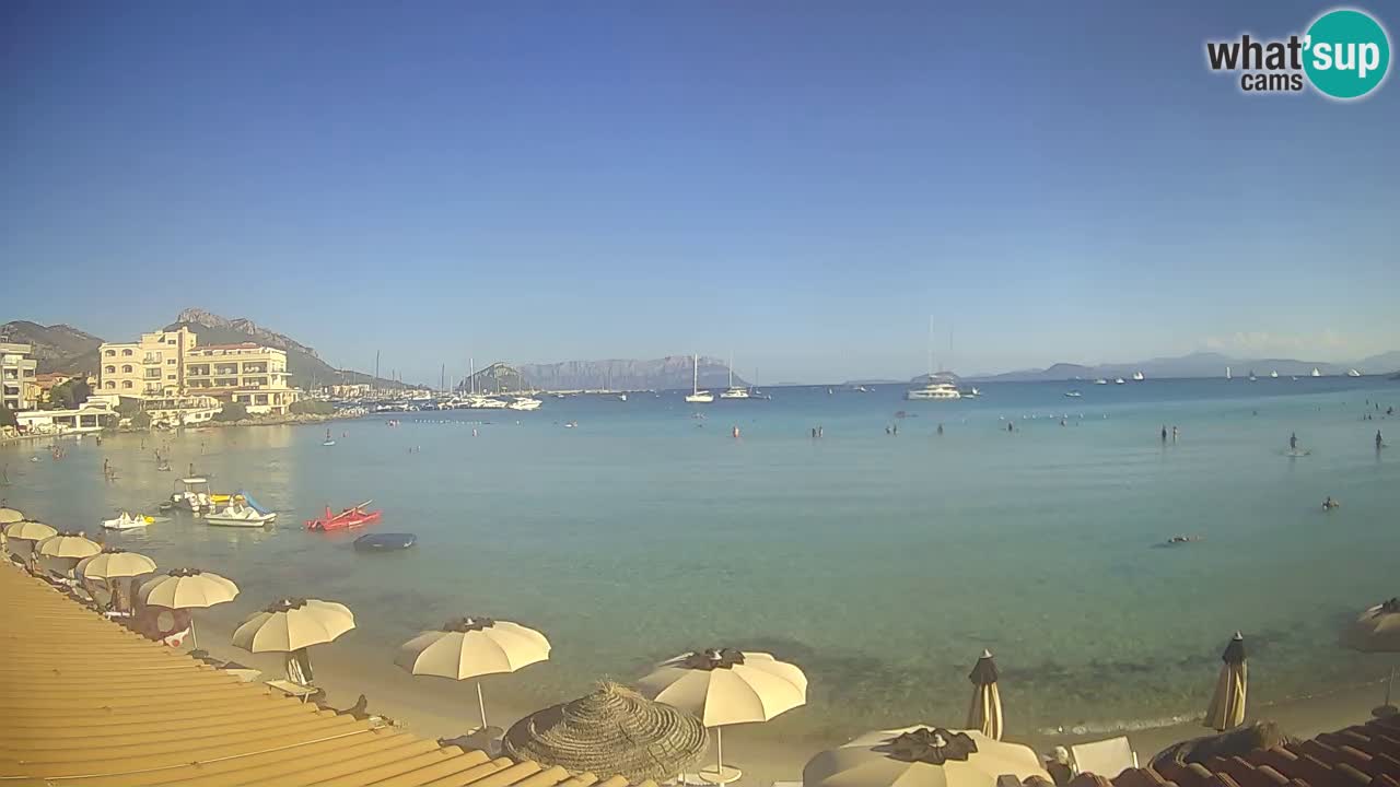 Webcam Terza Spiaggia Golfo Aranci – Vue en direct de la plage