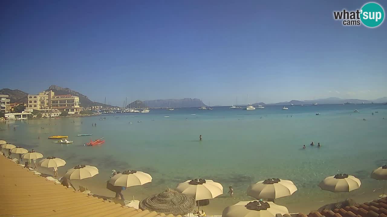 Web kamera Terza Spiaggia Golfo Aranci – Pogled uživo na plažu