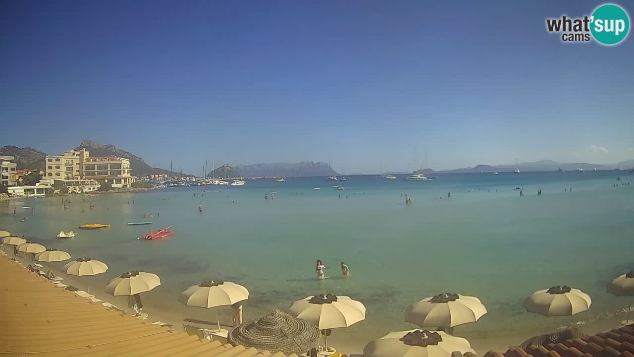Web kamera Terza Spiaggia Golfo Aranci – Pogled uživo na plažu