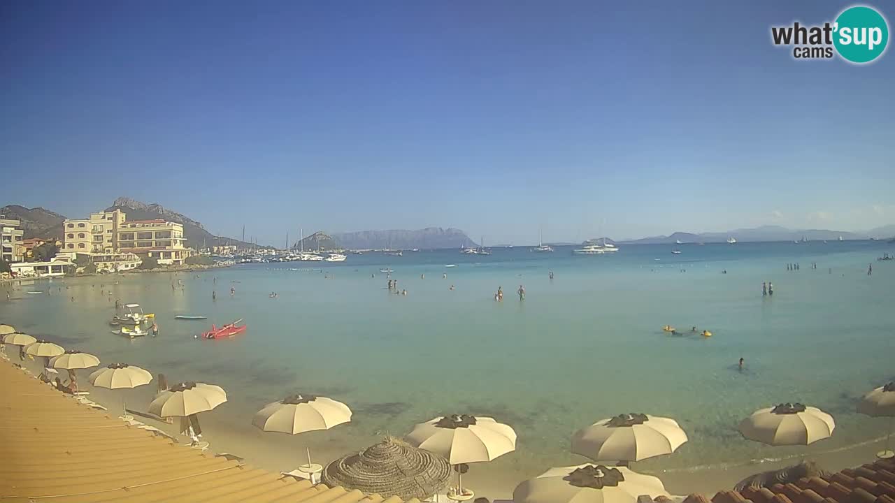 Web kamera Terza Spiaggia Golfo Aranci – Pogled uživo na plažu
