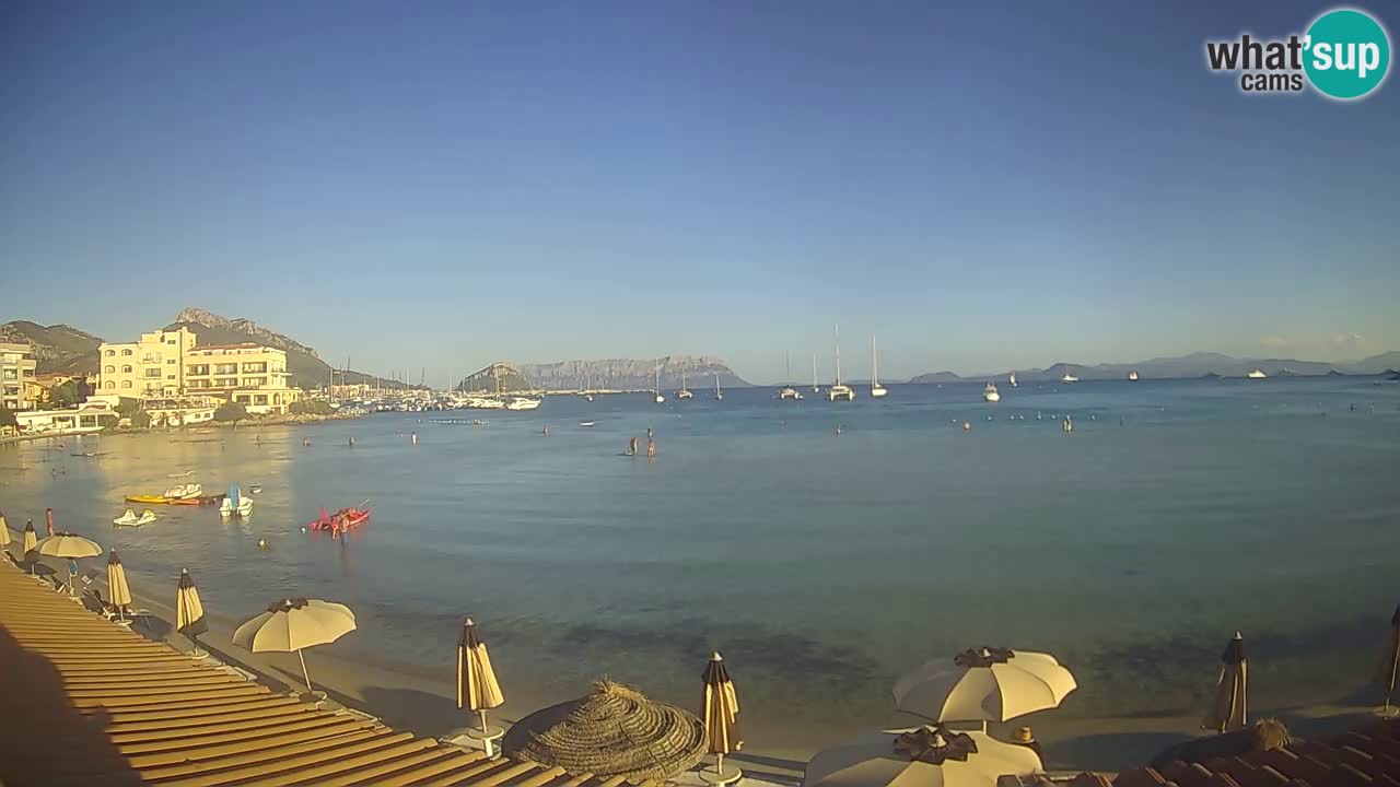 Webcam Terza Spiaggia Golfo Aranci – Liveblick auf den Strand