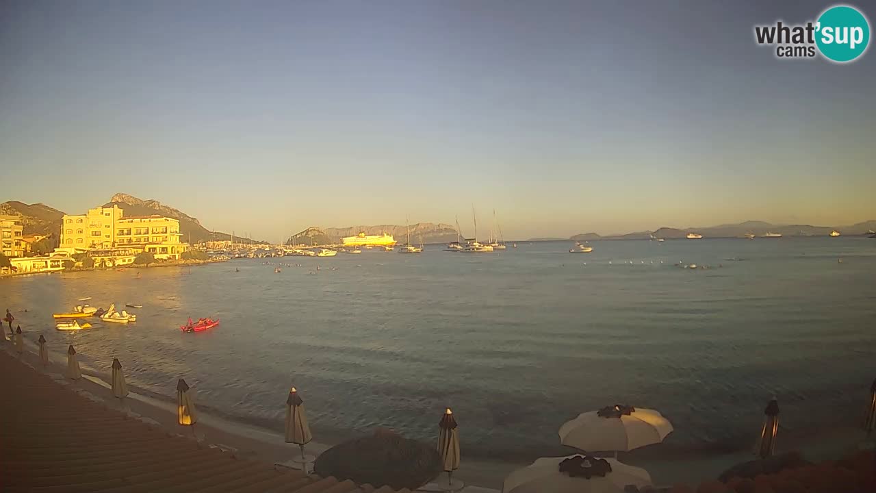 Webcam Terza Spiaggia Golfo Aranci – Vista en directo de la playa