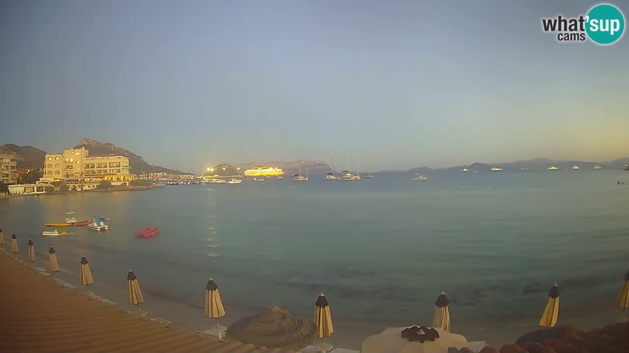 Webcam Terza Spiaggia Golfo Aranci – Vue en direct de la plage