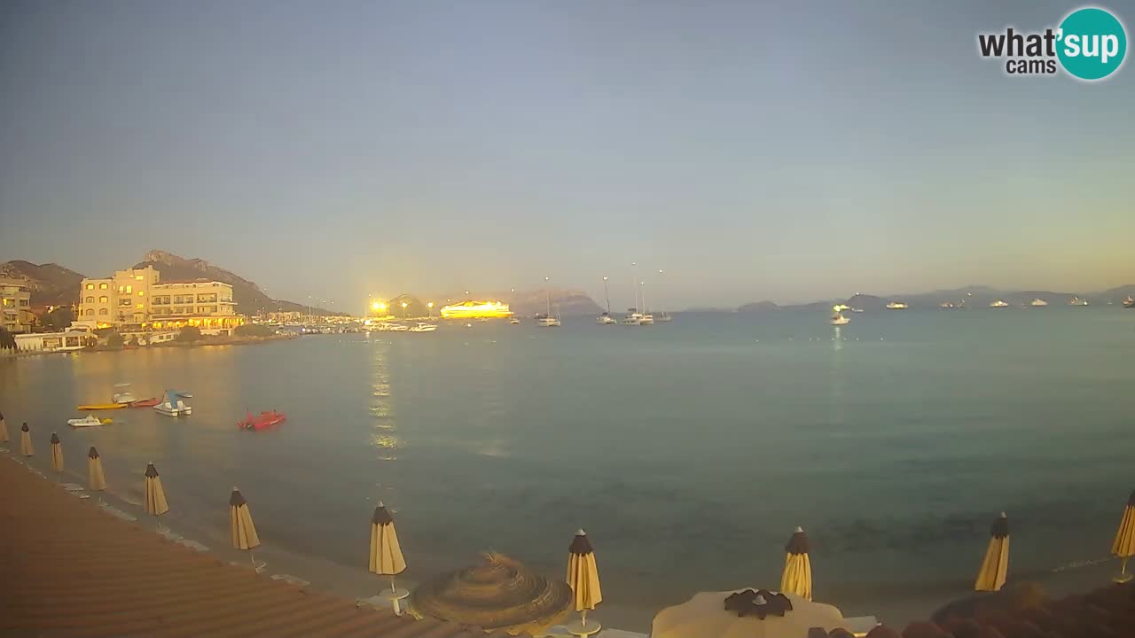 Webcam Terza Spiaggia Golfo Aranci – Liveblick auf den Strand