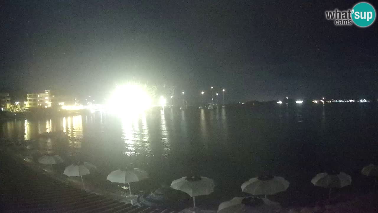 Webcam Terza Spiaggia Golfo Aranci – Liveblick auf den Strand