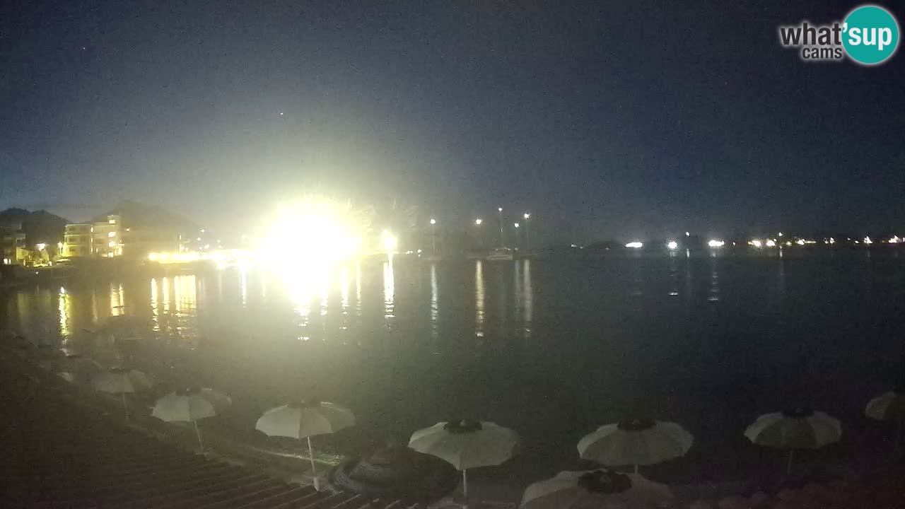 Webcam Terza Spiaggia Golfo Aranci – Vue en direct de la plage