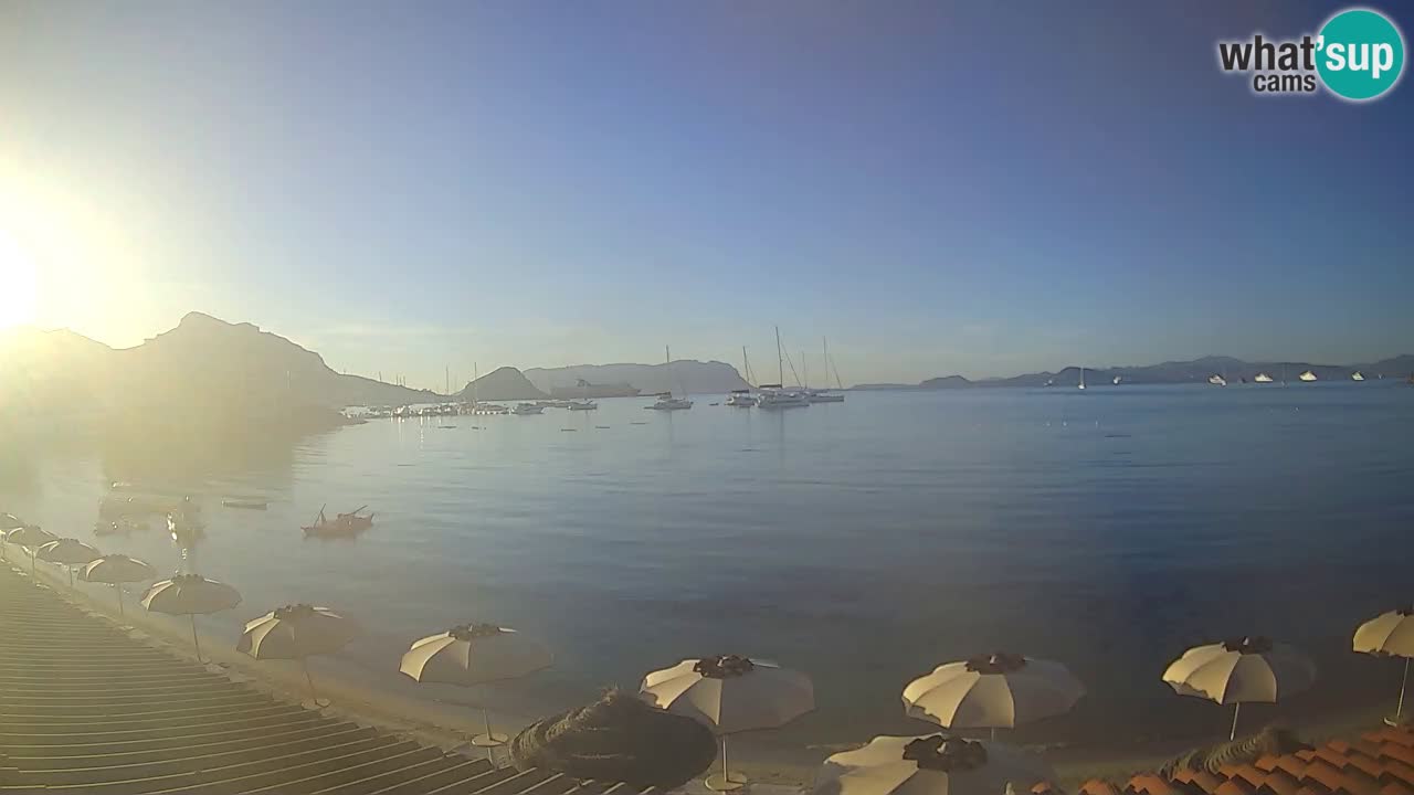 Webcam Terza Spiaggia Golfo Aranci – Vista en directo de la playa