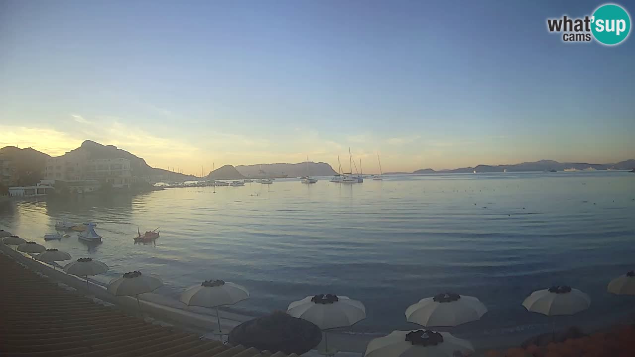 Webcam Terza Spiaggia Golfo Aranci – Vista en directo de la playa