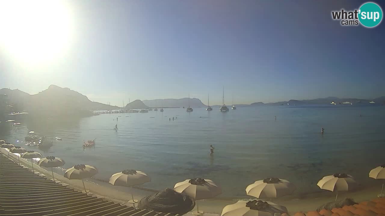 Web kamera Terza Spiaggia Golfo Aranci – Pogled uživo na plažu
