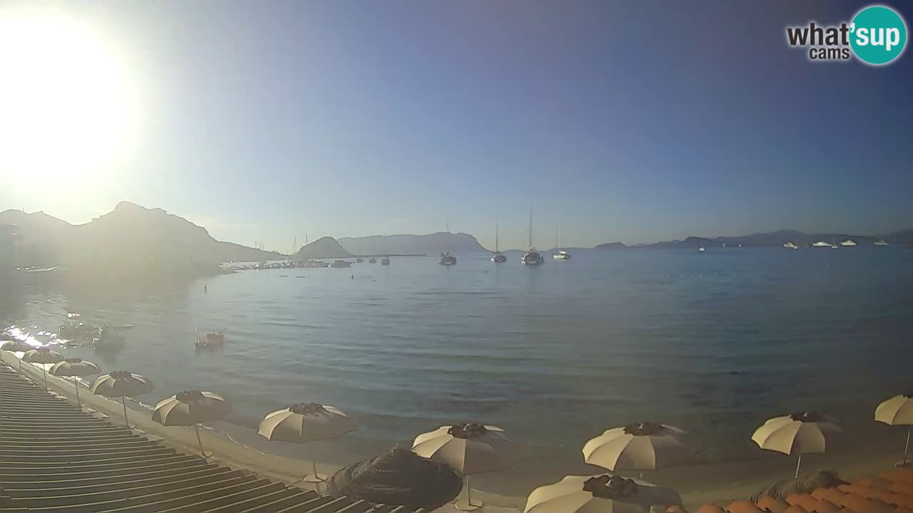 Webcam Terza Spiaggia Golfo Aranci – Vue en direct de la plage