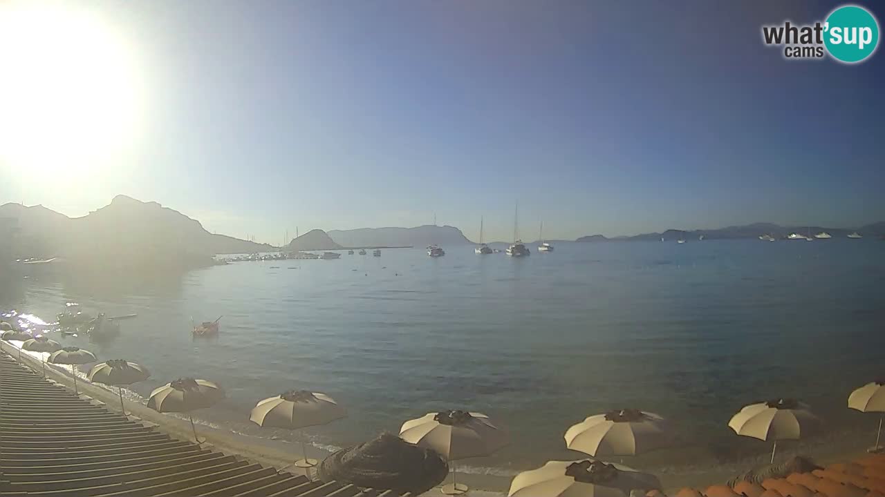 Webcam Terza Spiaggia Golfo Aranci – Vue en direct de la plage