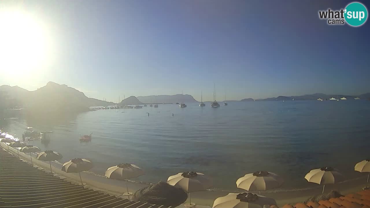 Webcam Terza Spiaggia Golfo Aranci – Liveblick auf den Strand