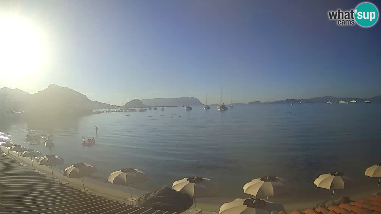 Webcam Terza Spiaggia Golfo Aranci – Vue en direct de la plage