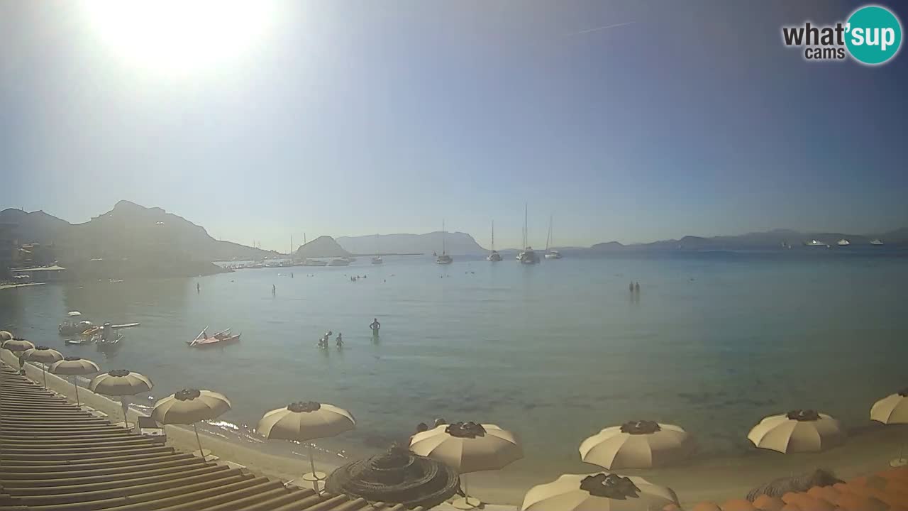 Webcam Terza Spiaggia Golfo Aranci – Vista en directo de la playa