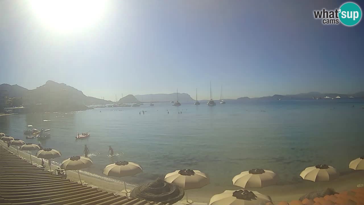 Webcam Terza Spiaggia Golfo Aranci – Liveblick auf den Strand