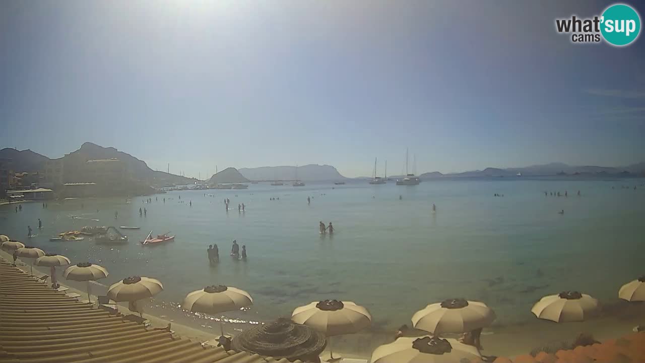 Webcam Terza Spiaggia Golfo Aranci – Liveblick auf den Strand