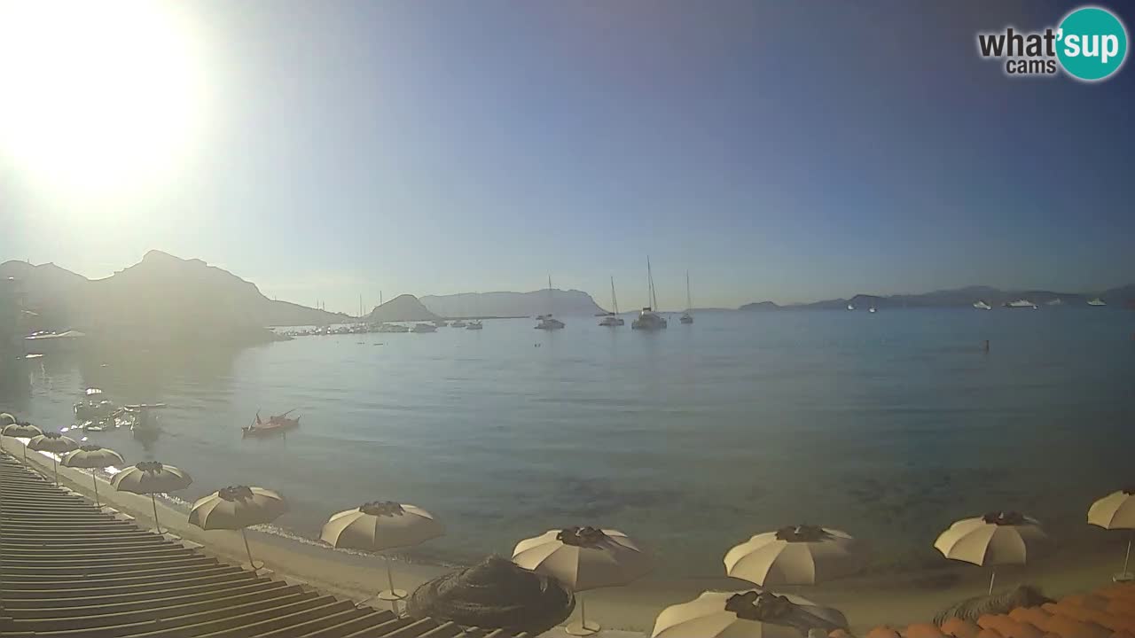 Webcam Terza Spiaggia Golfo Aranci – Liveblick auf den Strand