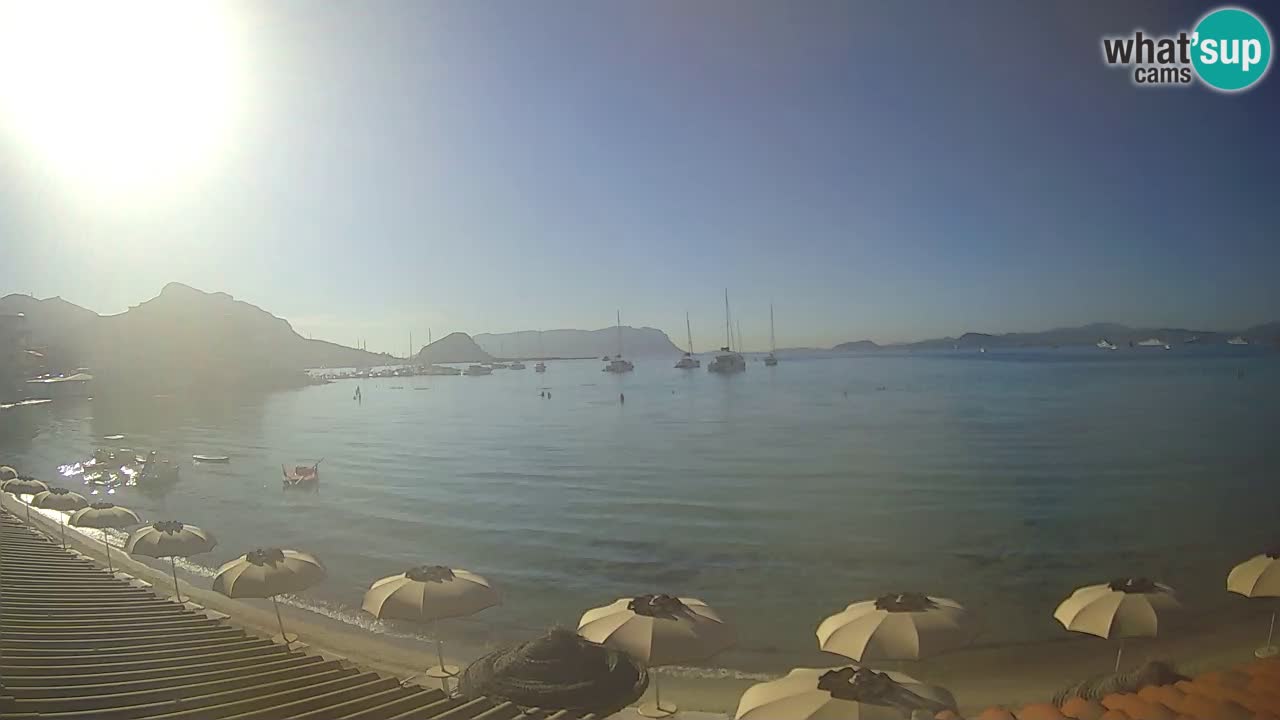Webcam Terza Spiaggia Golfo Aranci – Vista en directo de la playa