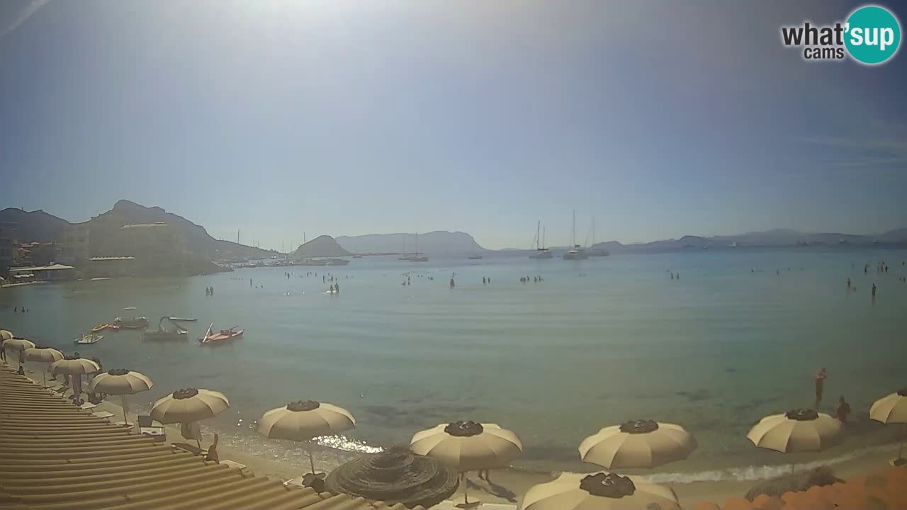 Webcam Terza Spiaggia Golfo Aranci – Vista en directo de la playa