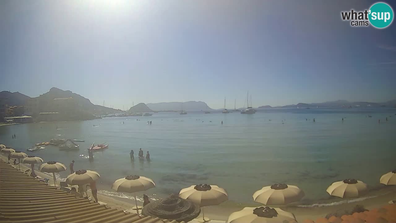 Webcam Terza Spiaggia Golfo Aranci – Liveblick auf den Strand