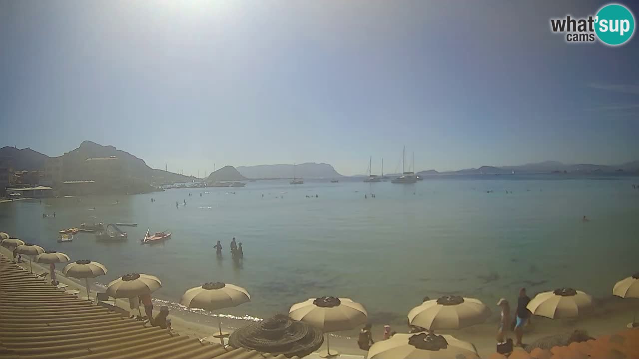 Webcam Terza Spiaggia Golfo Aranci – Vista en directo de la playa