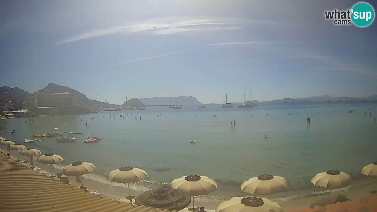 Webcam Terza Spiaggia Golfo Aranci – Vue en direct de la plage
