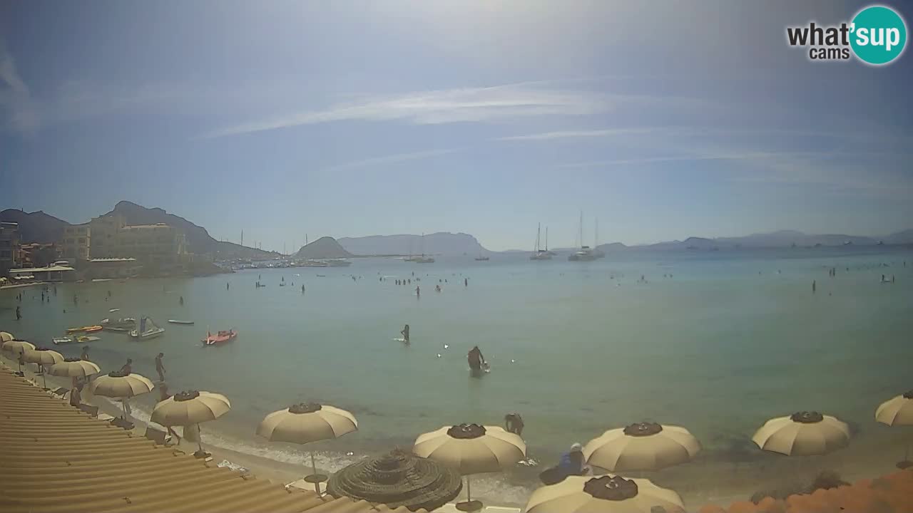 Webcam Terza Spiaggia Golfo Aranci – Liveblick auf den Strand