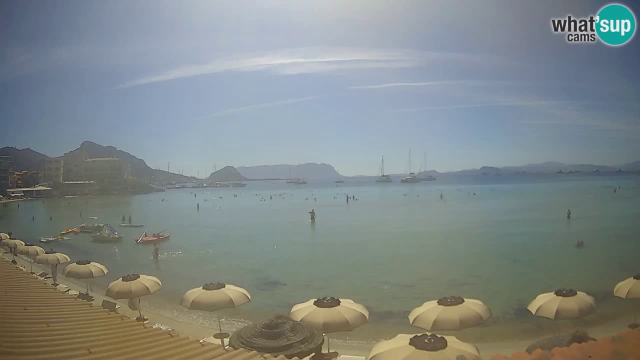 Webcam Terza Spiaggia Golfo Aranci – Vista en directo de la playa