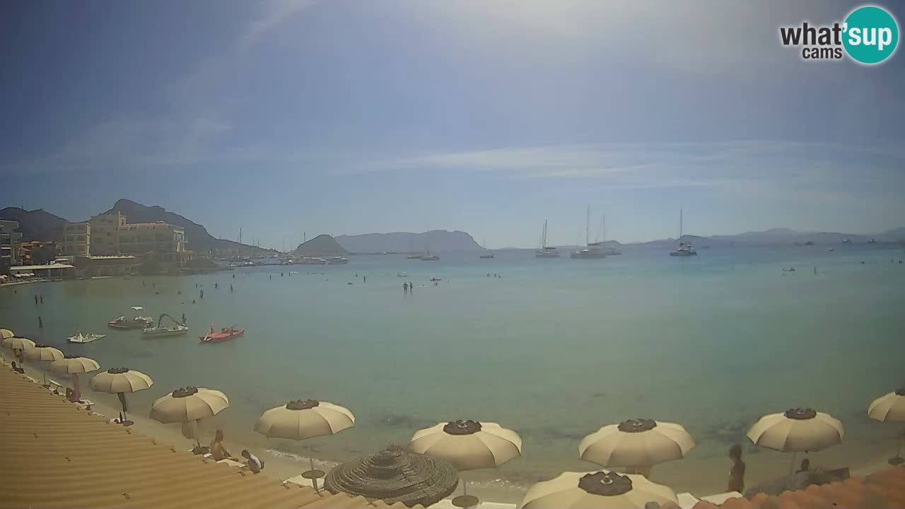 Webcam Terza Spiaggia Golfo Aranci – Vue en direct de la plage