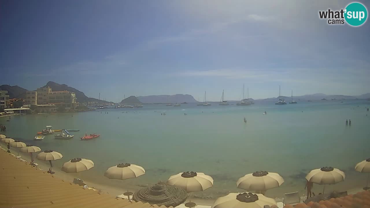 Web kamera Terza Spiaggia Golfo Aranci – Pogled uživo na plažu