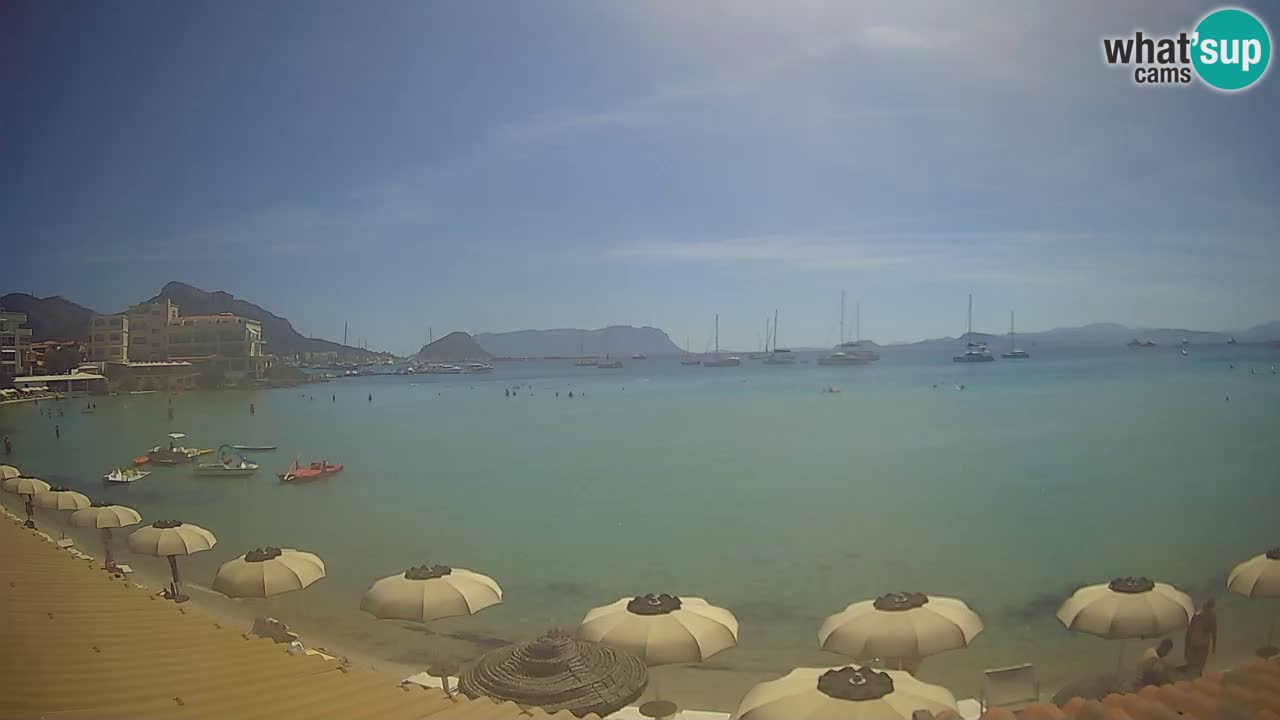 Webcam Terza Spiaggia Golfo Aranci – Vue en direct de la plage