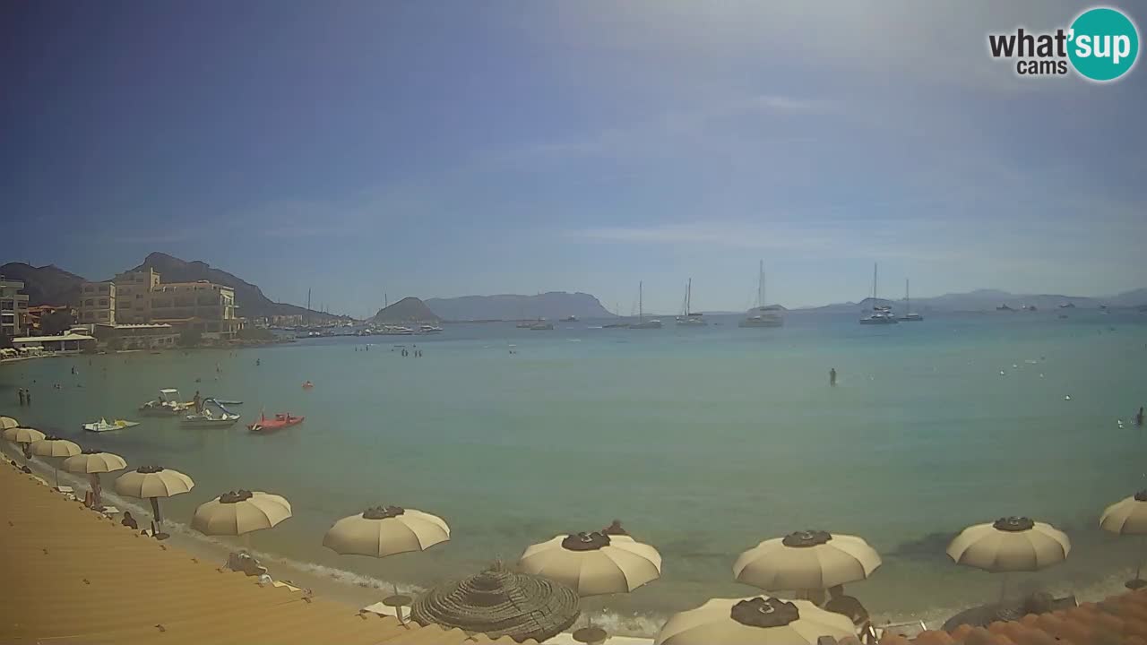 Web kamera Terza Spiaggia Golfo Aranci – Pogled uživo na plažu