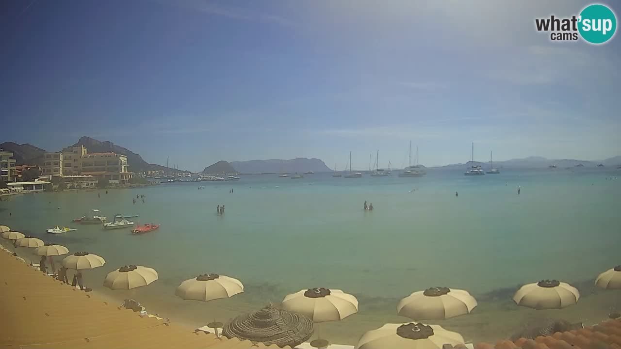 Web kamera Terza Spiaggia Golfo Aranci – Pogled uživo na plažu