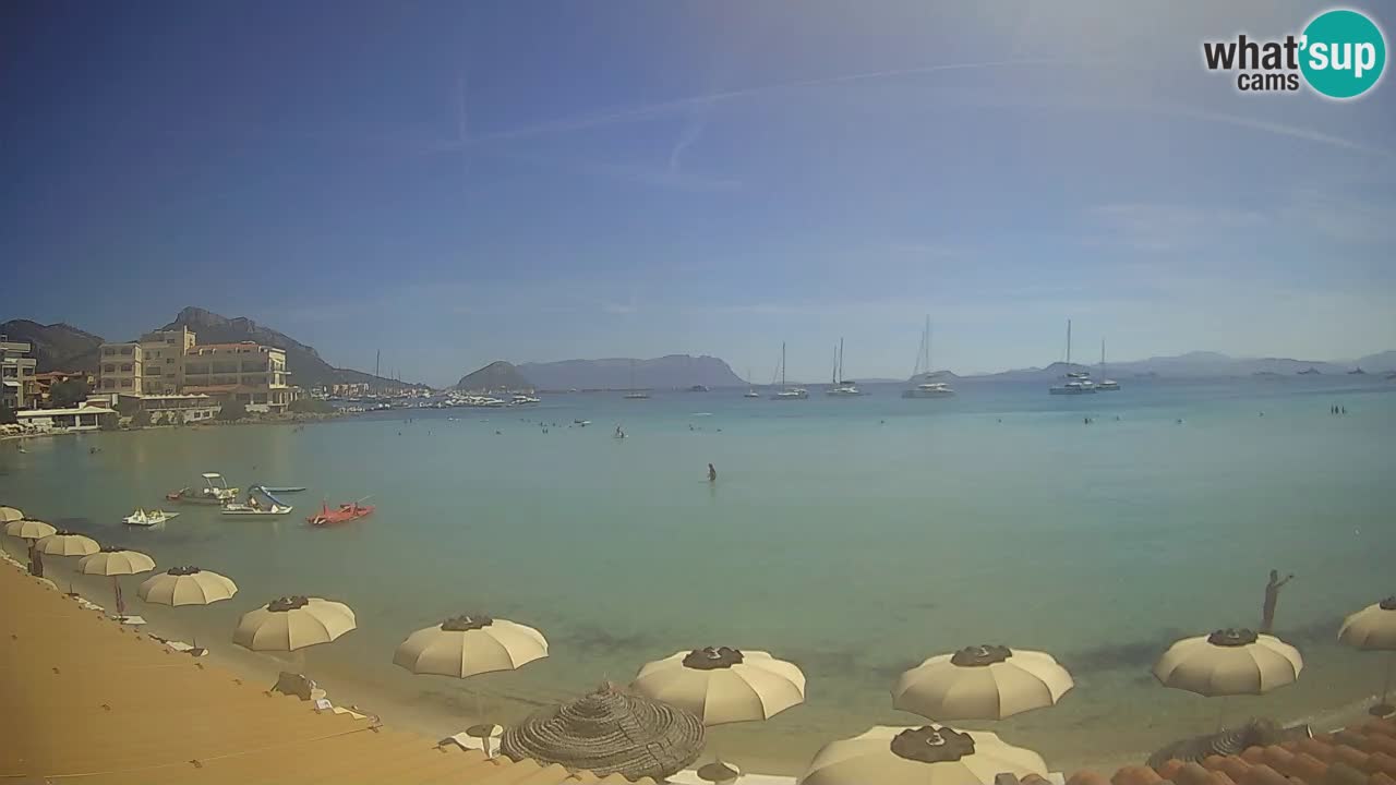 Web kamera Terza Spiaggia Golfo Aranci – Pogled uživo na plažu