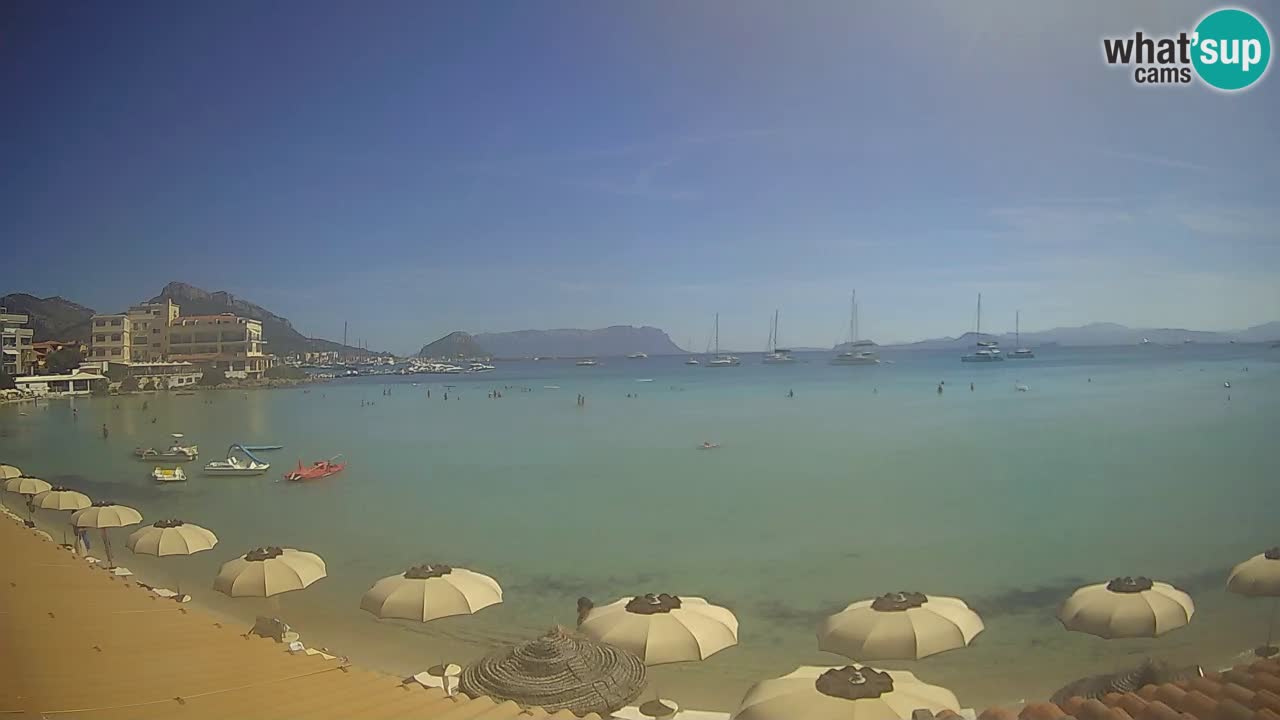 Webcam Terza Spiaggia Golfo Aranci – Liveblick auf den Strand