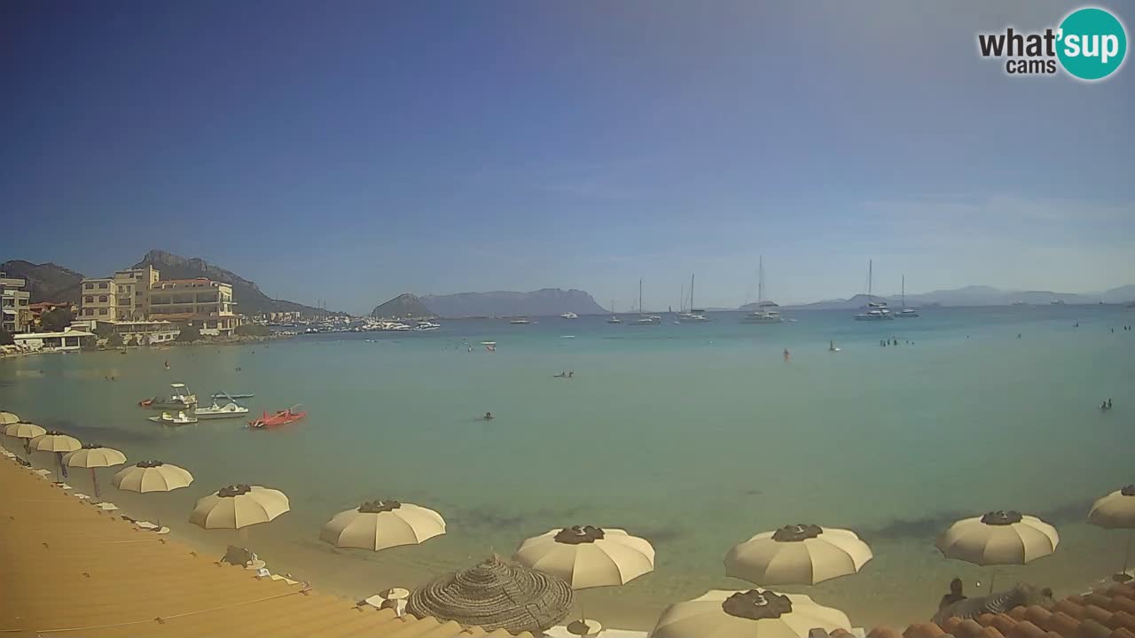 Webcam Terza Spiaggia Golfo Aranci – Vue en direct de la plage