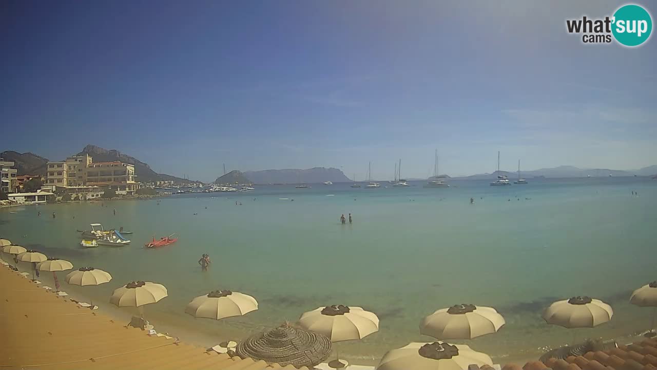 Webcam Terza Spiaggia Golfo Aranci – Vue en direct de la plage