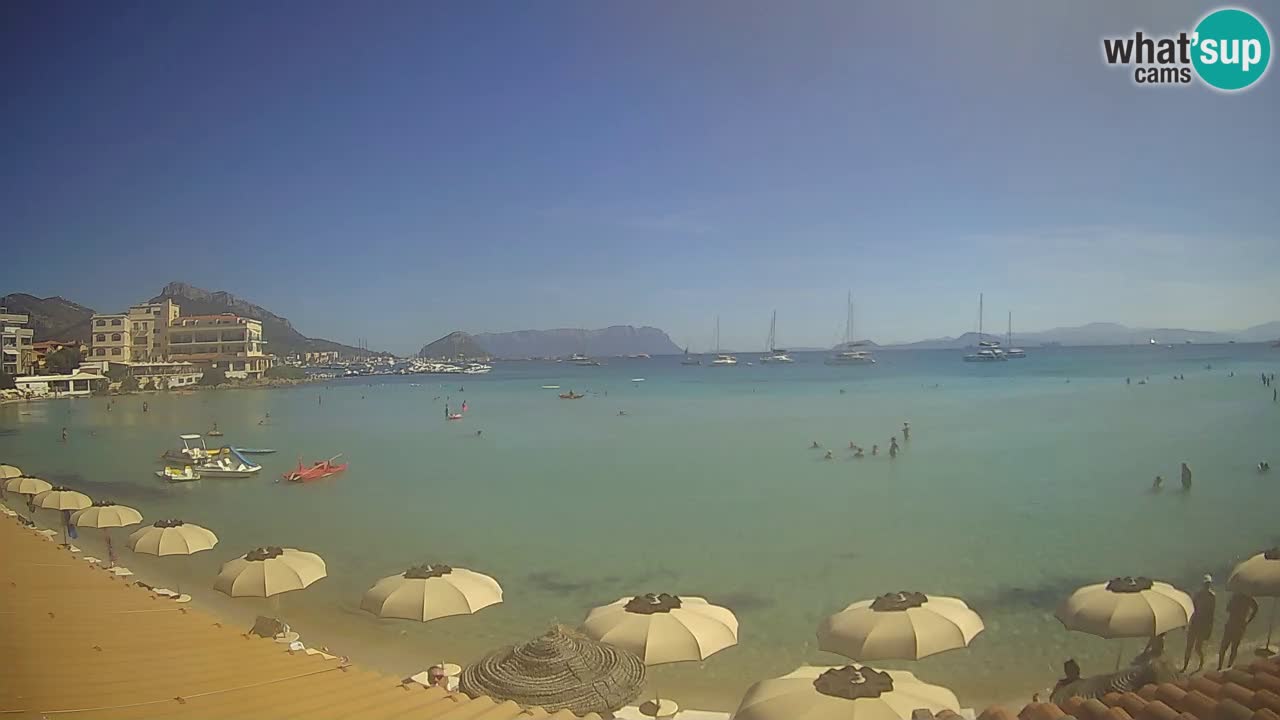Webcam Terza Spiaggia Golfo Aranci – Vista en directo de la playa