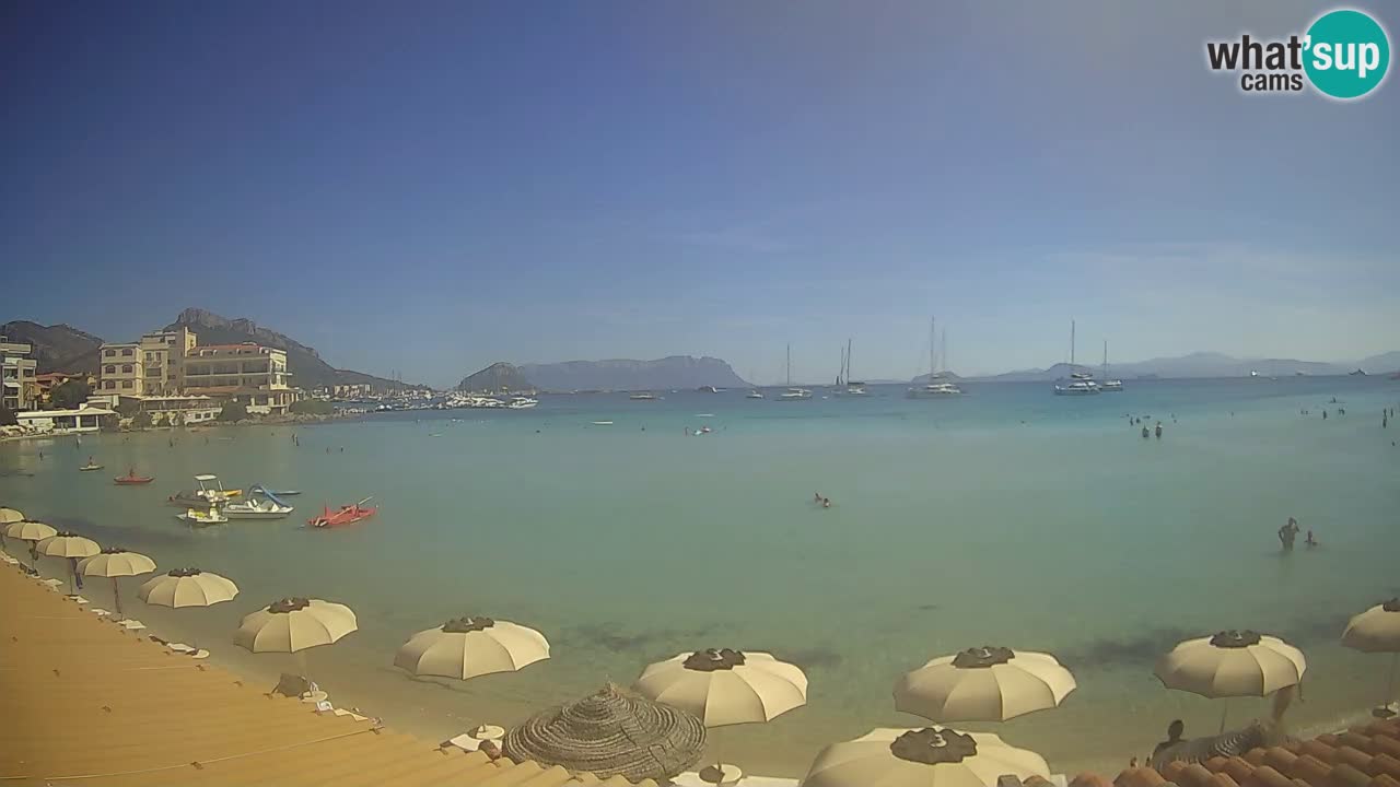 Webcam Terza Spiaggia Golfo Aranci – Vista en directo de la playa