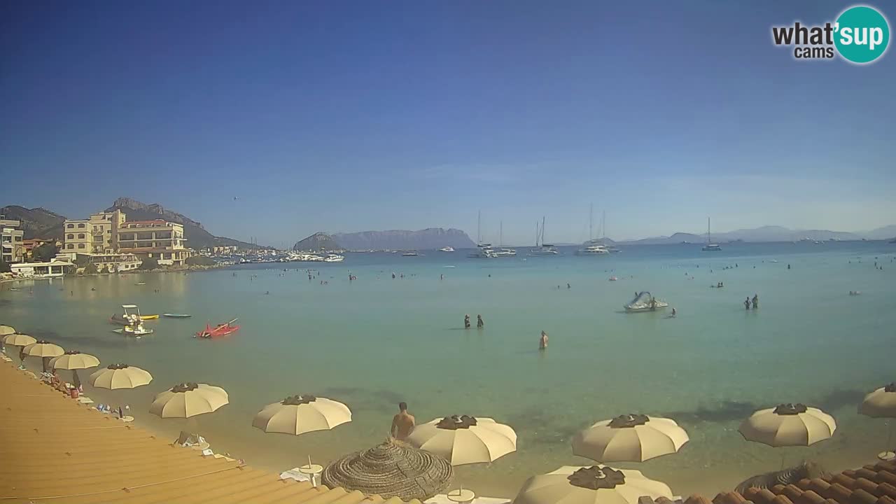 Webcam Terza Spiaggia Golfo Aranci – Vista en directo de la playa