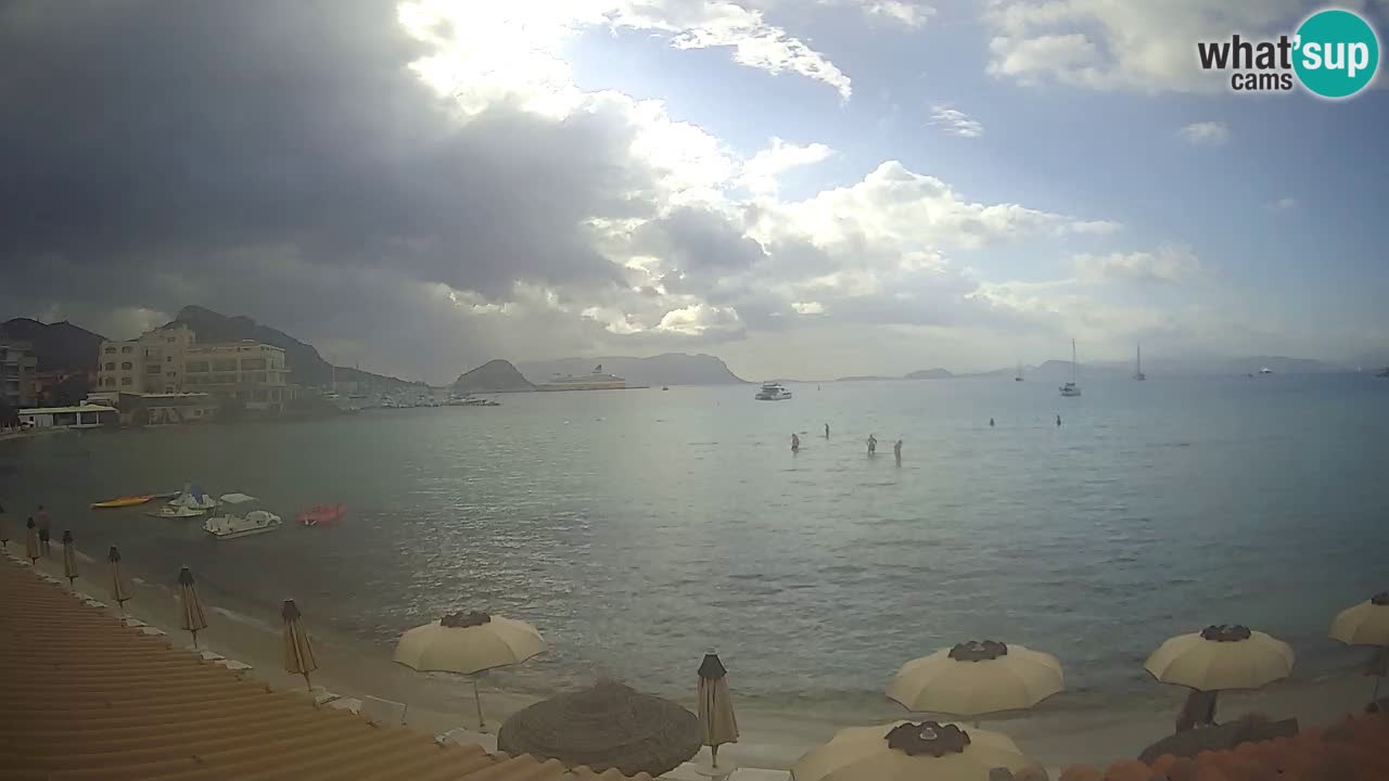 Webcam Terza Spiaggia Golfo Aranci – Vista en directo de la playa
