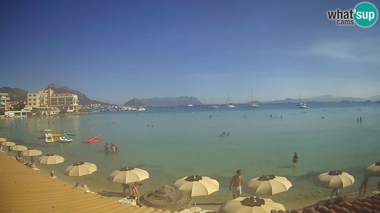 Webcam Terza Spiaggia Golfo Aranci – Vista en directo de la playa