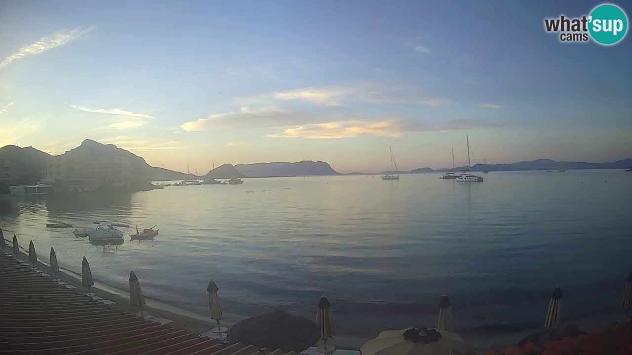 Webcam Terza Spiaggia Golfo Aranci – Vue en direct de la plage