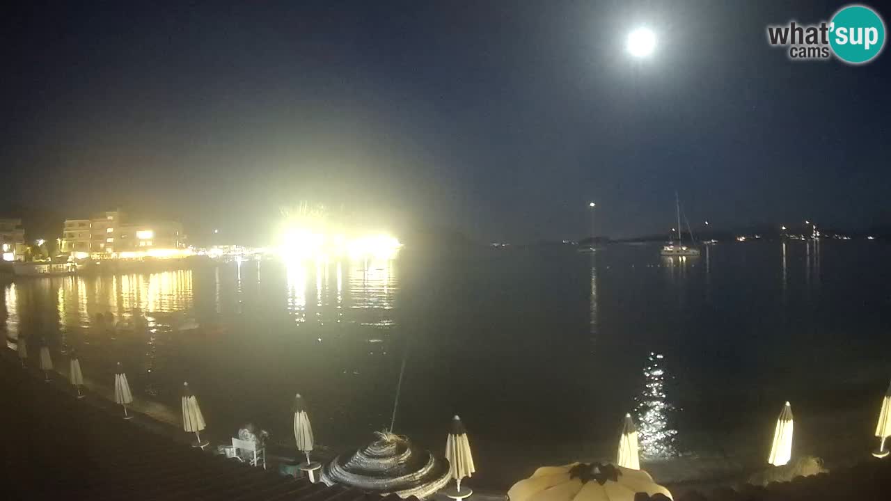 Webcam Terza Spiaggia Golfo Aranci – Vue en direct de la plage